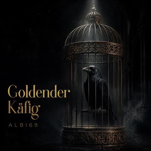 Goldender Käfig